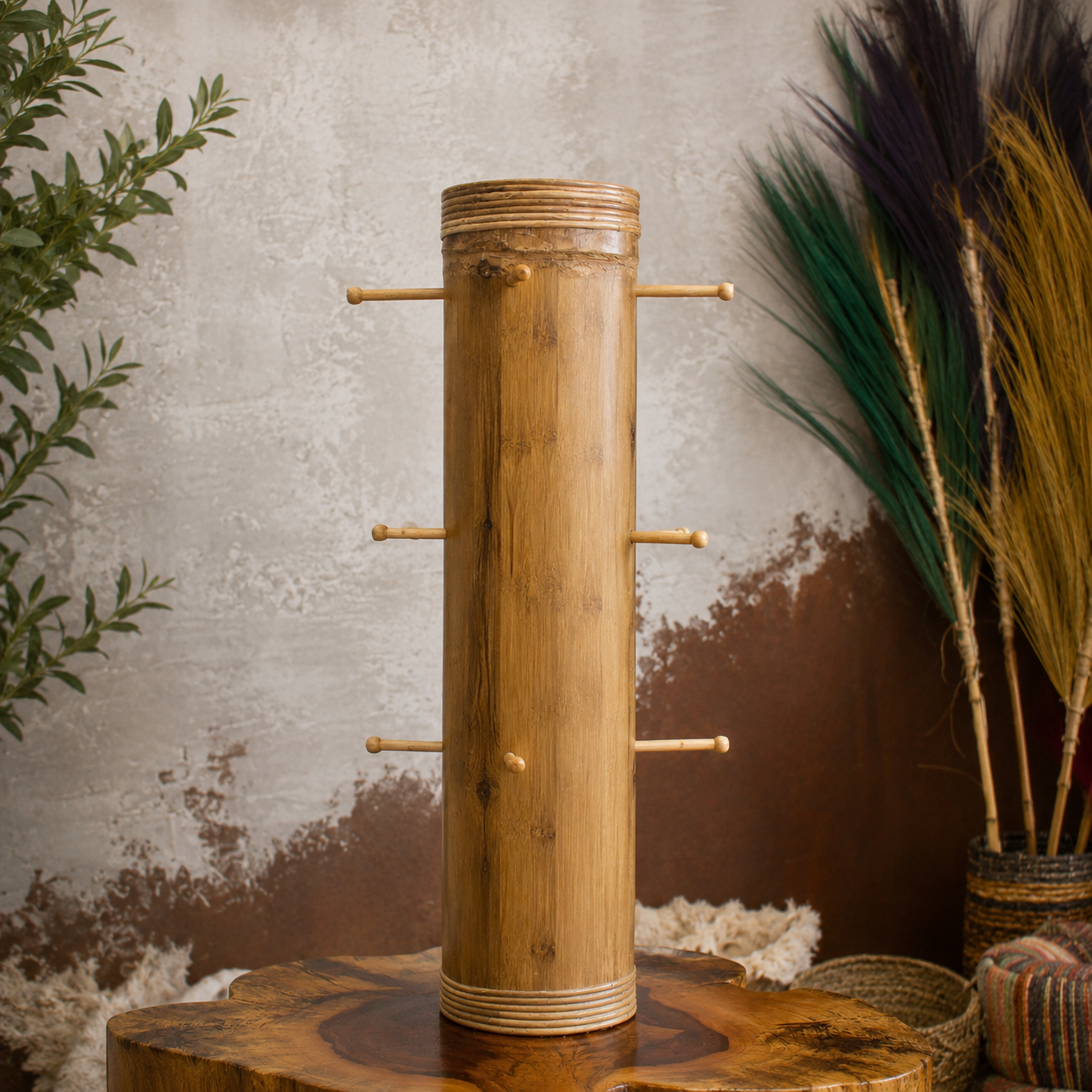 Bamboo Display Stands and Trays