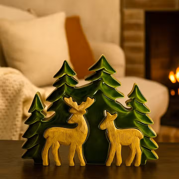 Lost in the Forrest wooden decorations