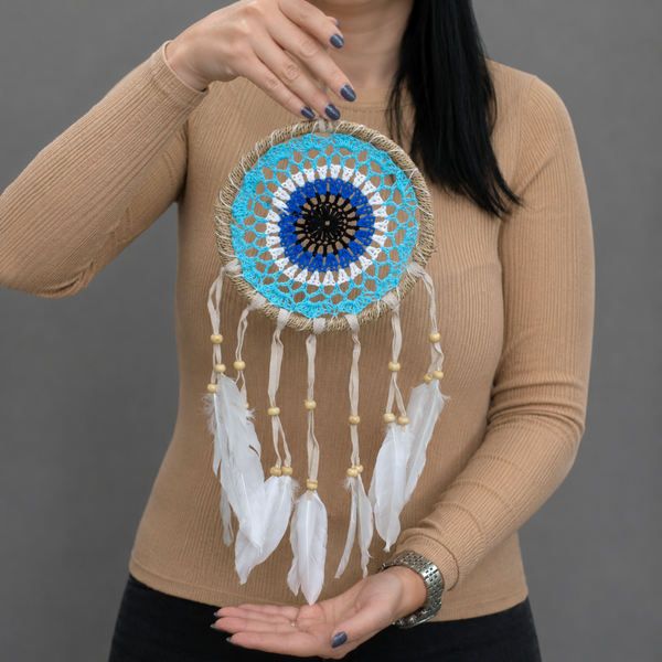 Pastel Macramé Dream Catchers