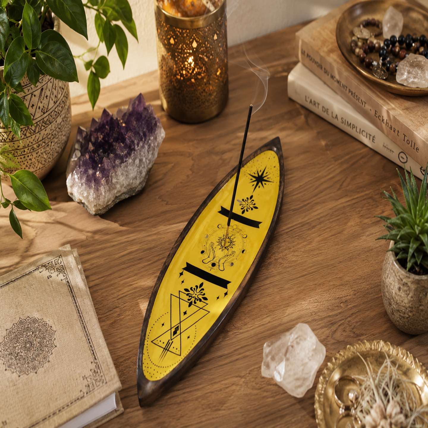 Enamel Incense Bowl