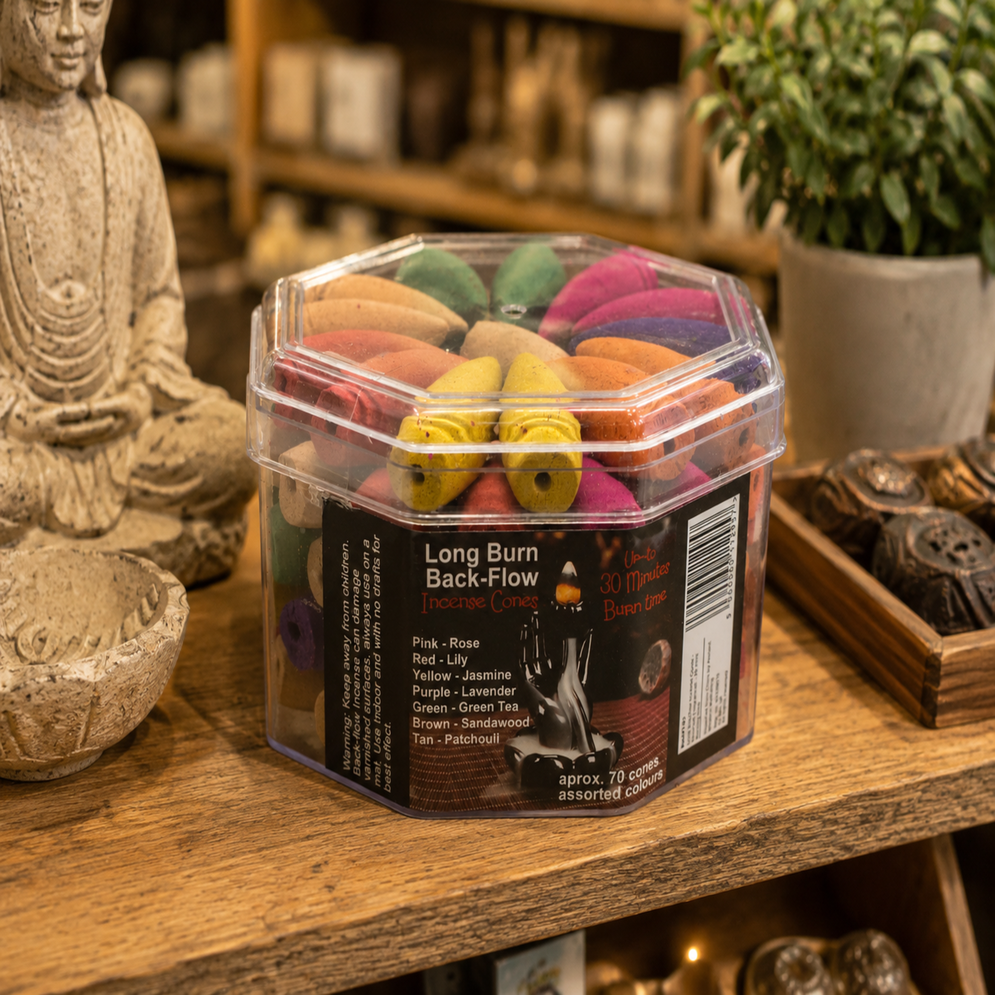 Indian Back Flow Incense Cones 500g