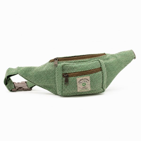 Cotton Hemp Waist Bag - Sage