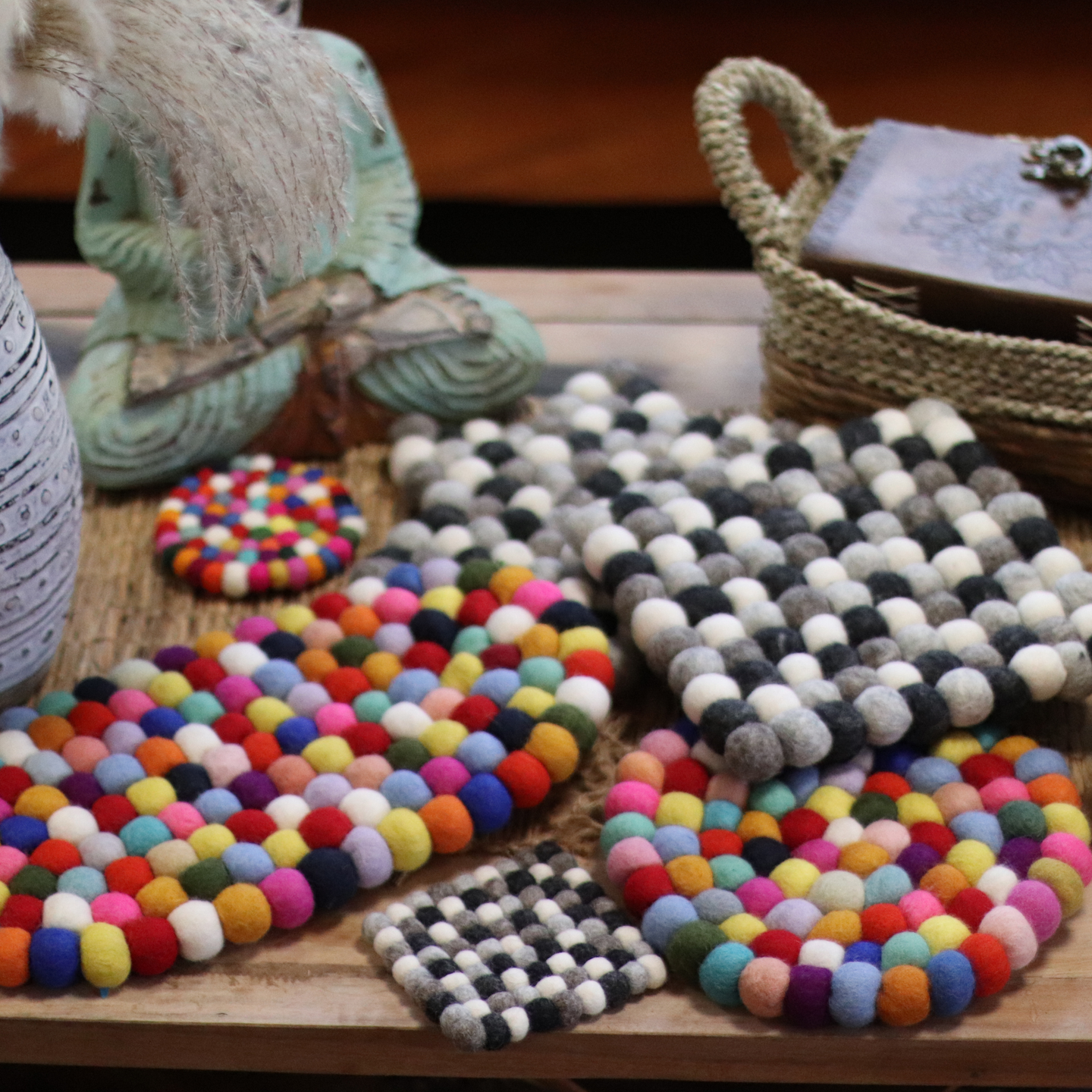 Felt Placemats and Coasters