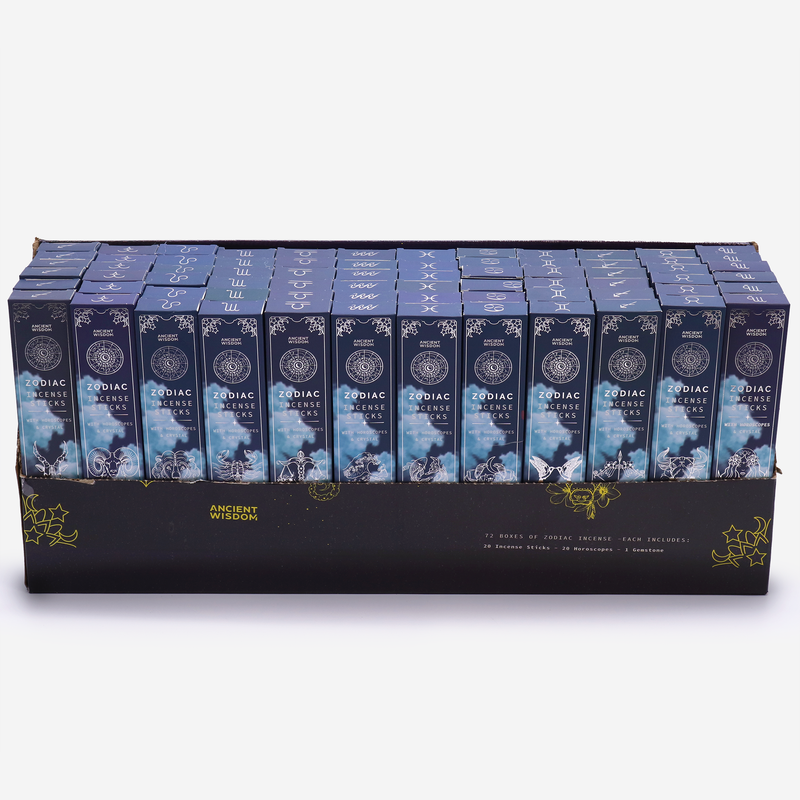 Starter Set of Zodiac Crystal Scents Incense