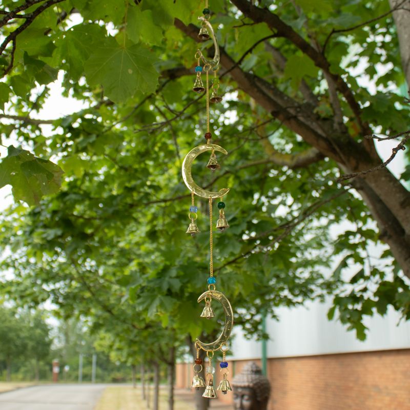 Indian Chimes - Moon Drop - 10 Bells - 6.5x63cm