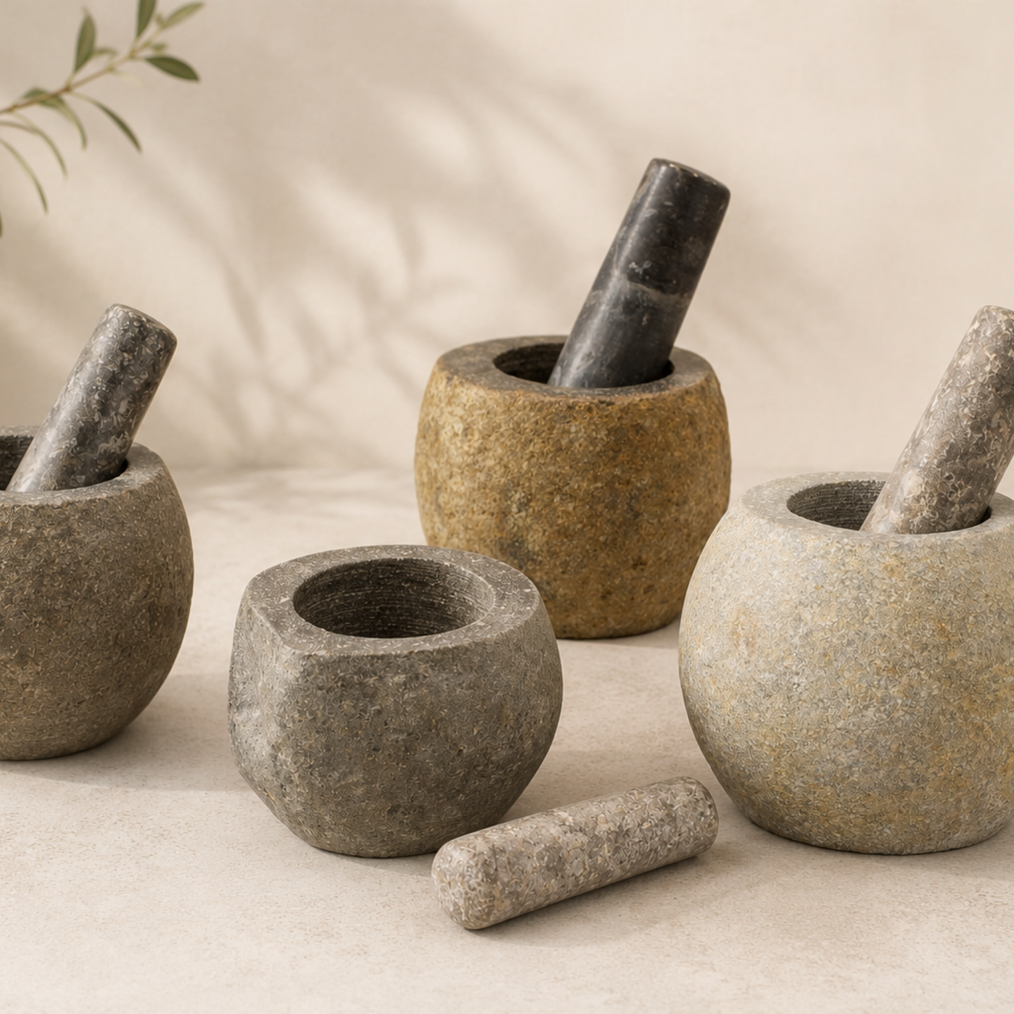 Riverstone Pestle & Morter