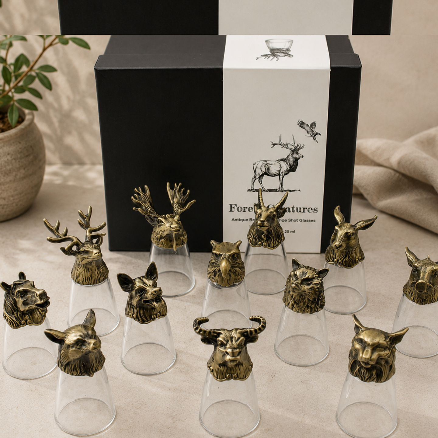 Bottom Up Shot Glasses