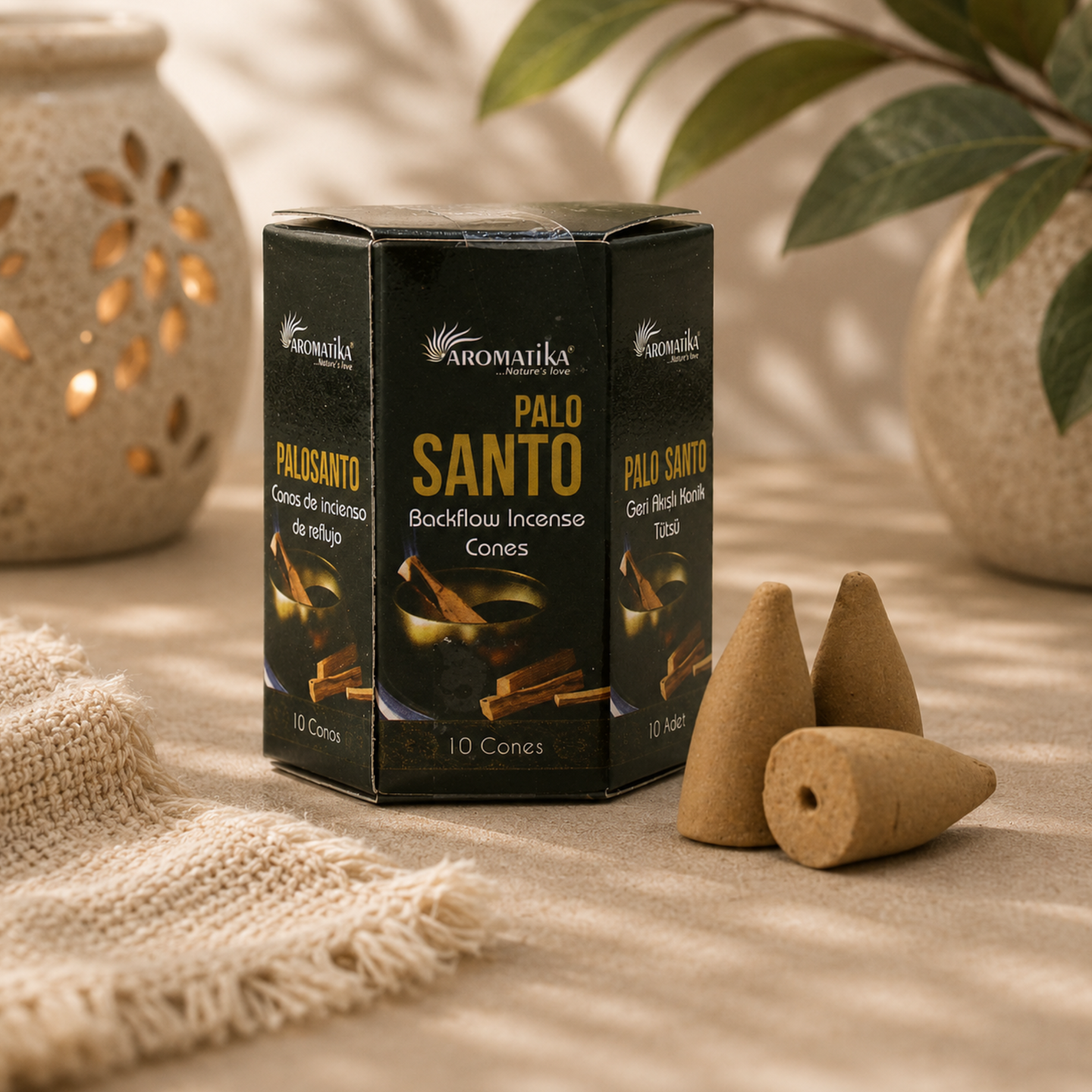 Aromatika Backflow Incense Cones
