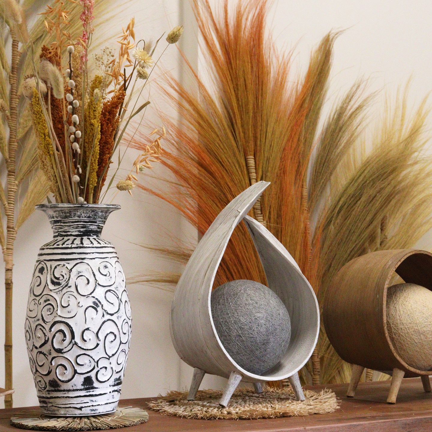 Natural Coconut Lamp