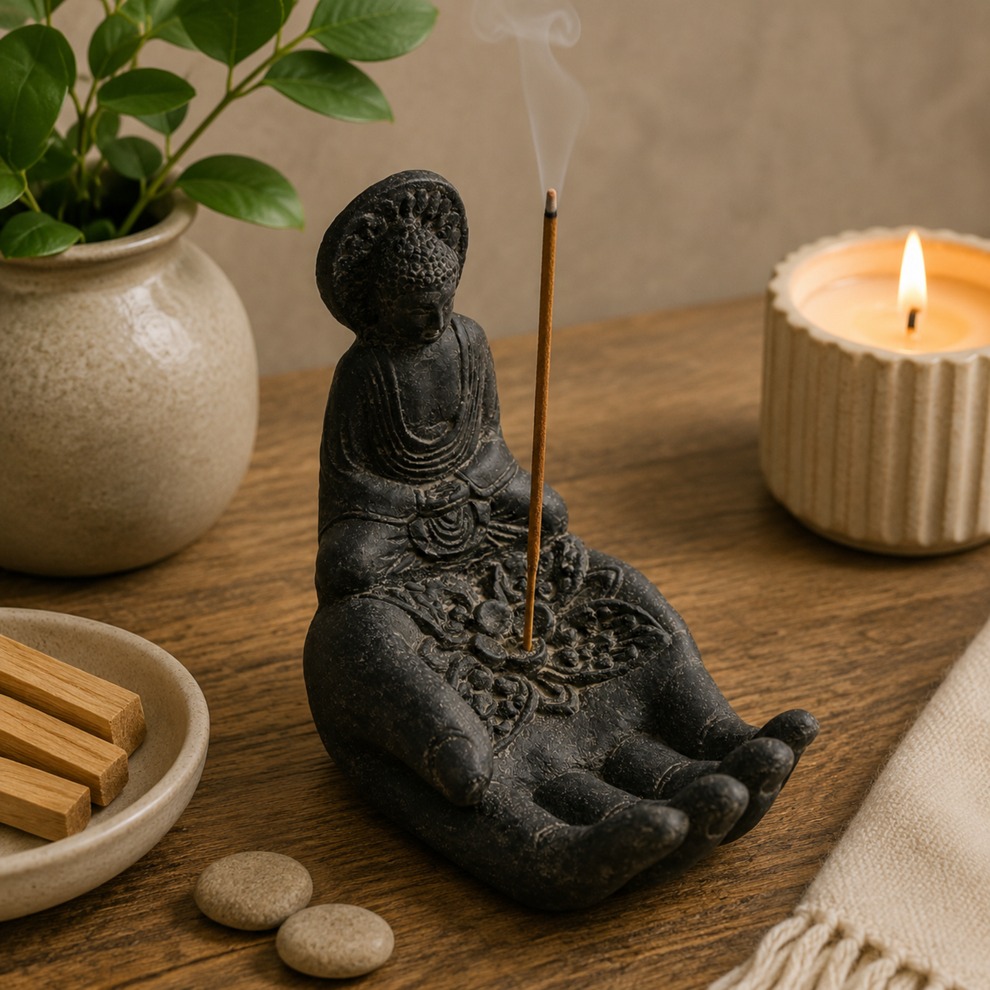 Stone Style Incense Burners