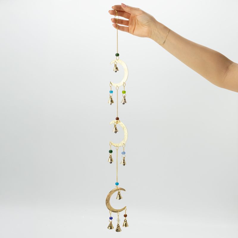 Indian Chimes - Moon Drop - 10 Bells - 6.5x63cm