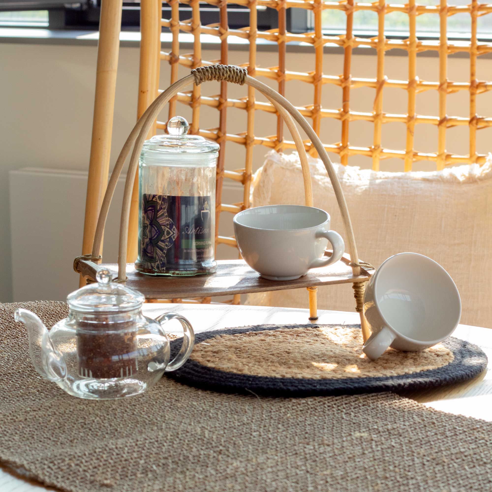 Coco Leaf Fruit Bowls & Tea Stands