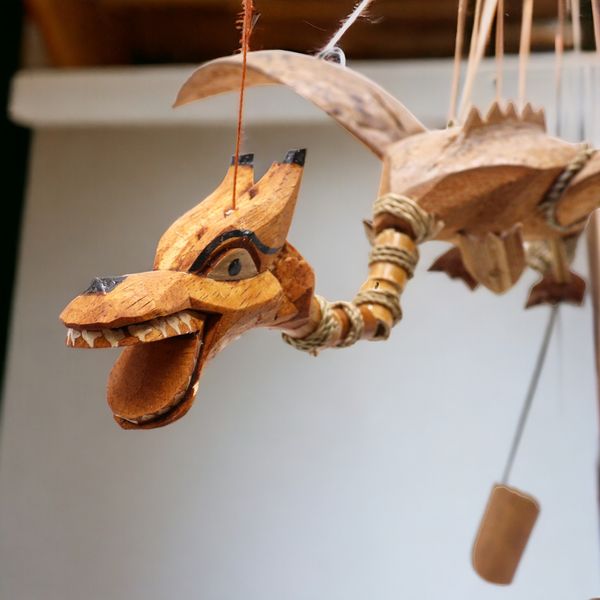 Coconut Dragon Mobiles