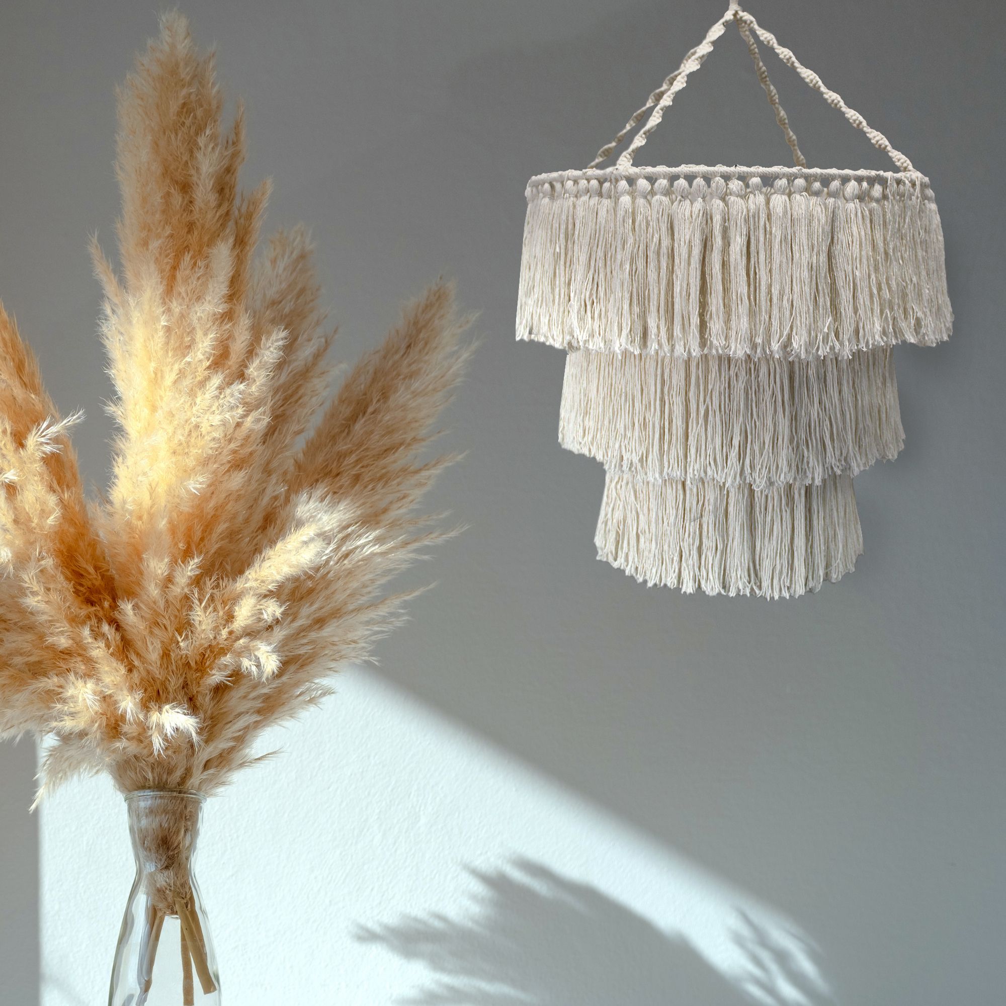 Macrame Soft Chandelier