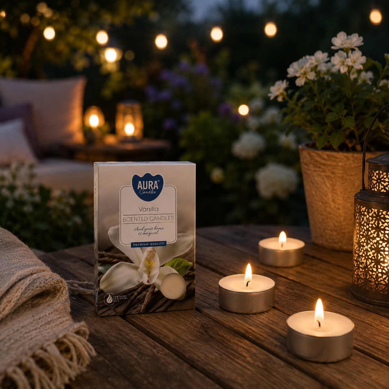Set of 6 Scented Tealights