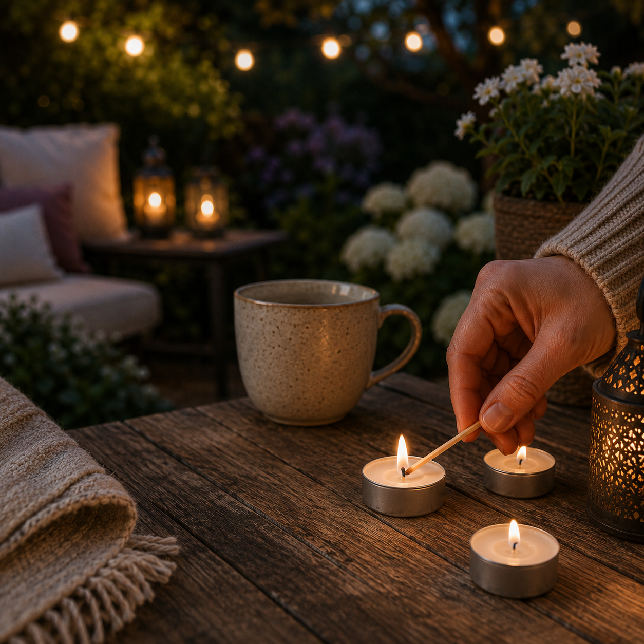 Set of 6 Scented Tealights