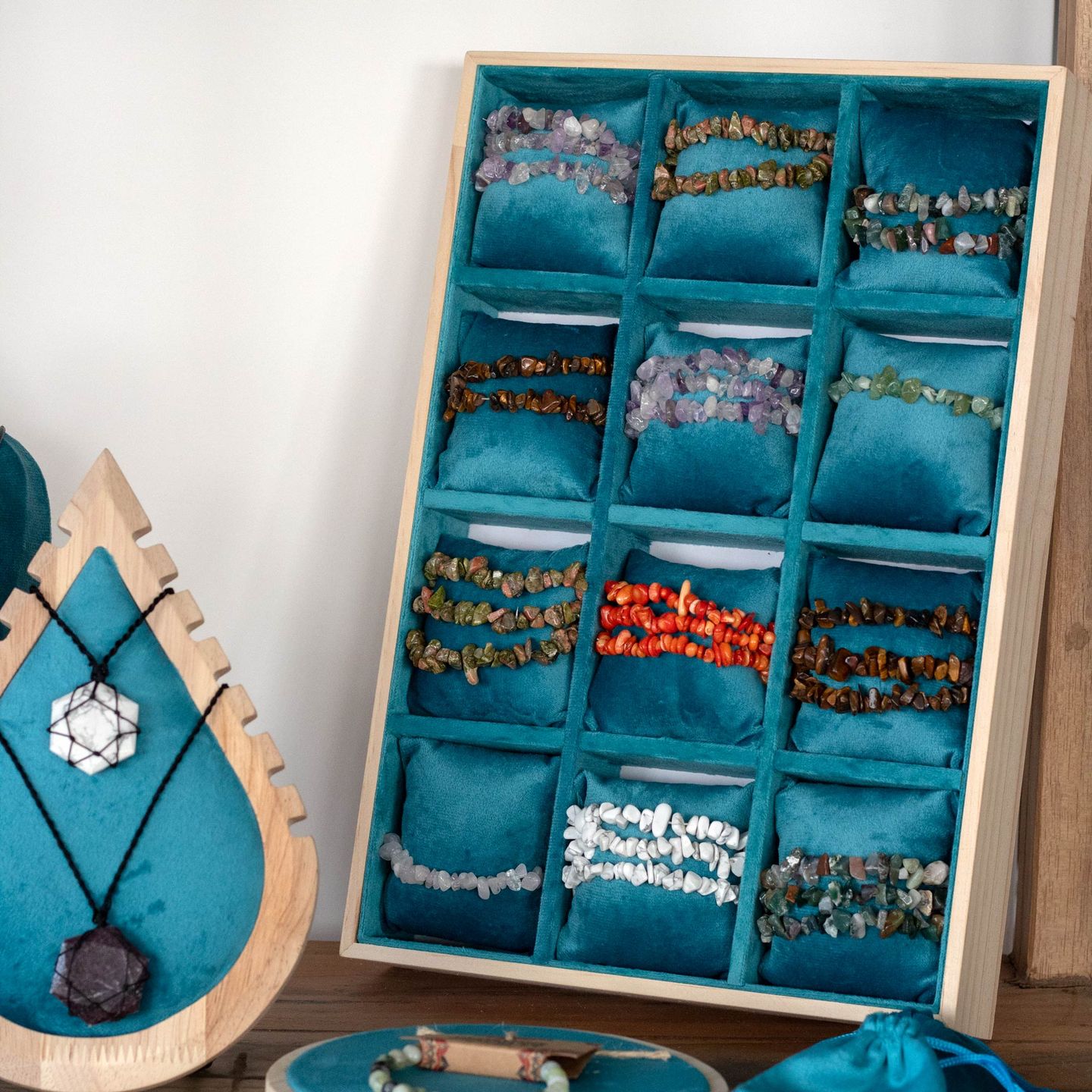 Velvet Jewellery Displays
