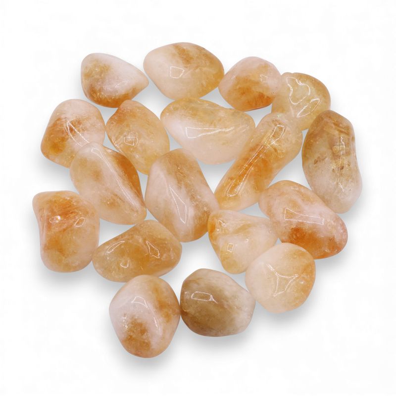 18 XL Tumble Stones - Citrine - Brazil