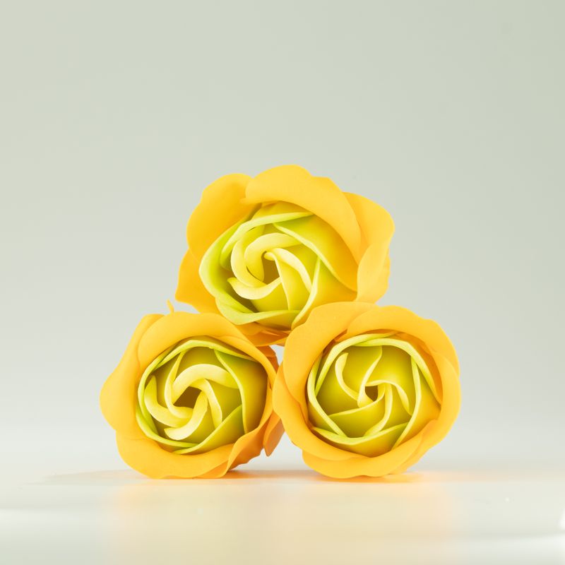 Box of 3 Soap Flowers - Spring Roses