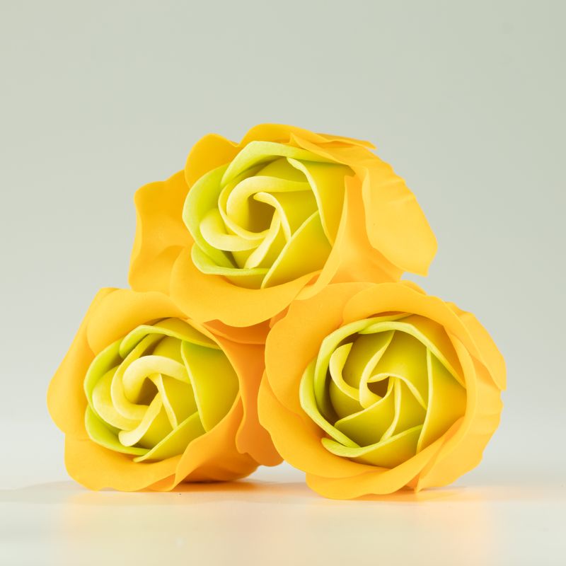 Box of 3 Soap Flowers - Spring Roses
