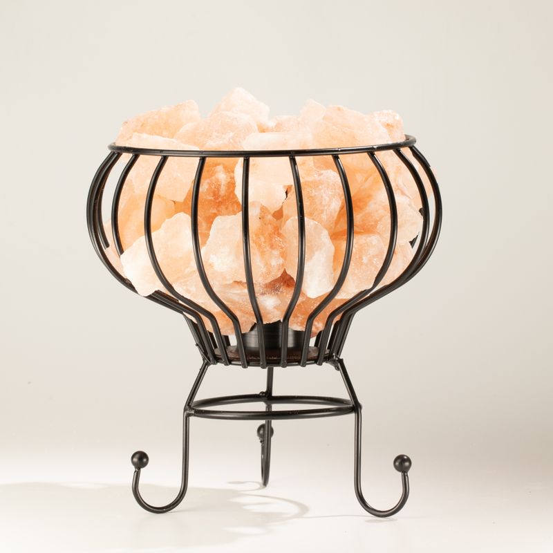 Low Salt Rock Brazier - Pink Himalayan Salt Chunks