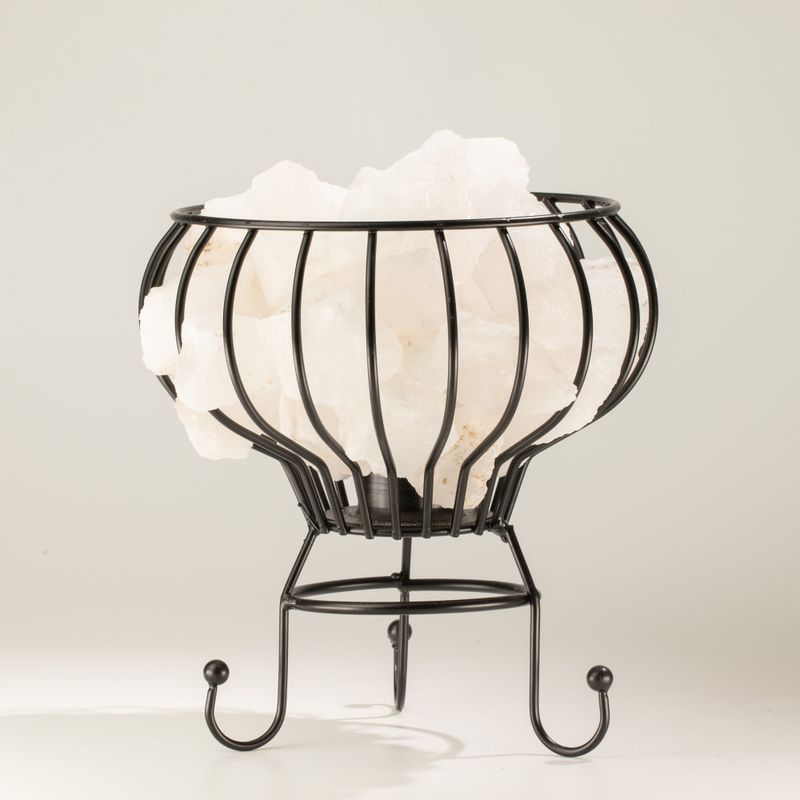 Low Salt Rock Brazier - White Salt Chunks