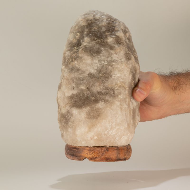 Grey Himalayan Salt Lamp - 2-3kg