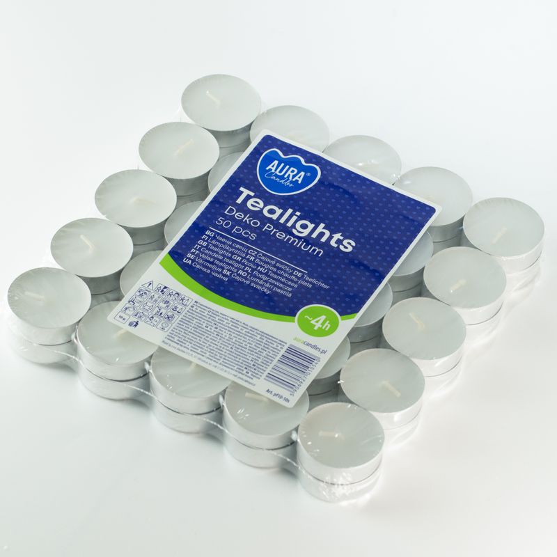Unscented Tealight  (4hr)