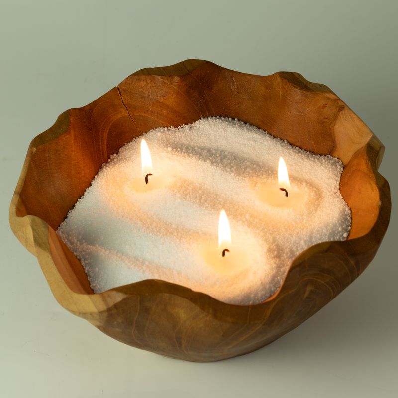Fragranced Candle Sand - Dusty Rose - Maison de Roses - 300g