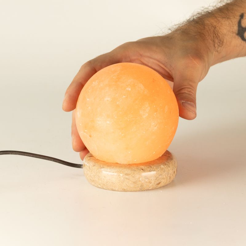 Quality USB Ball Salt Lamp - 8 cm (single)