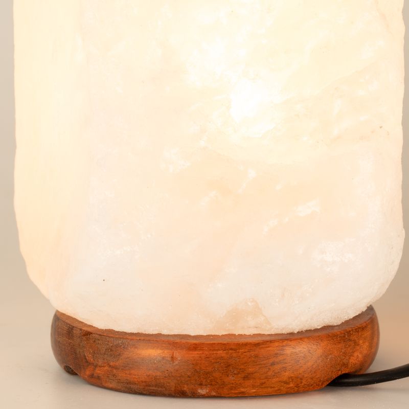 Crystal Rock Himalayan Salt Lamp - & Base apx 3-5kg