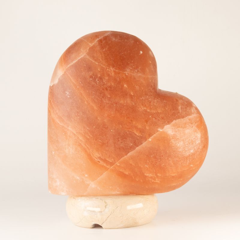 Crafted Salt lamp - Heart