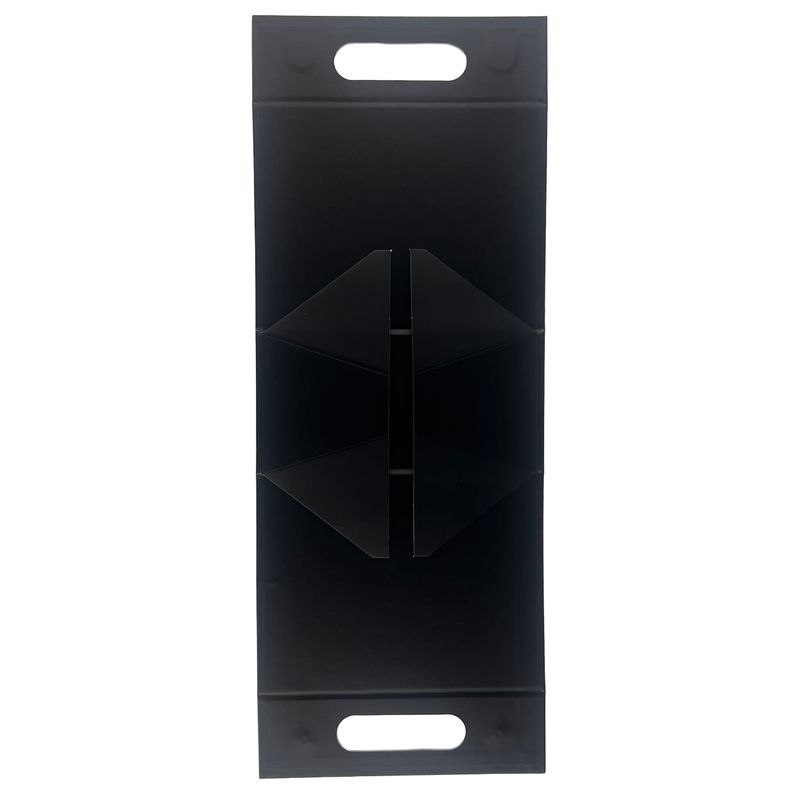 Flat Pack Gift Box - Hand Box  (20x10x20cm) - Black