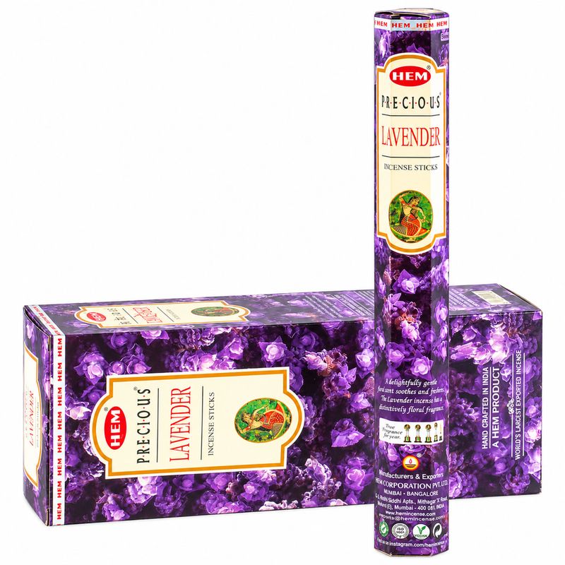 HEM Hexaganal Incence - Precious Lavender