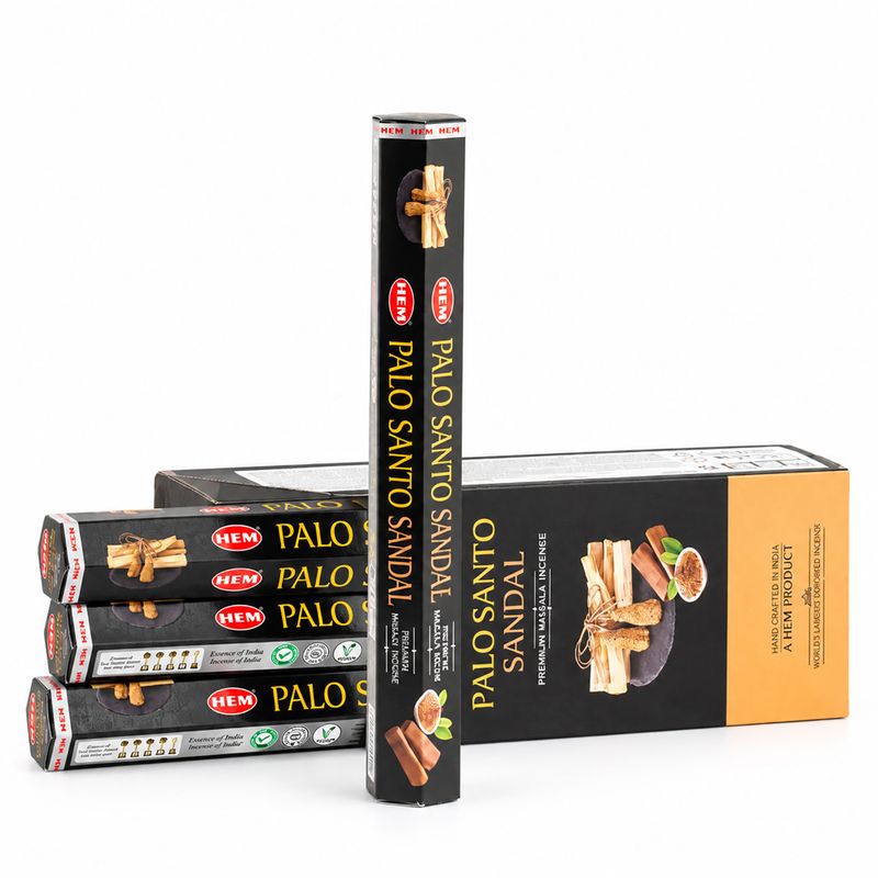 HEM Hexaganal Incence - Palo Santo Masala - Sandal