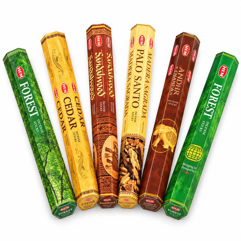 HEM Hexaganal Incence - Starter Pack - Woody Collection