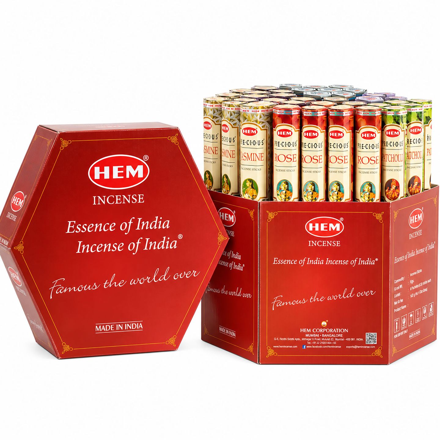 Famous HEM Hexagonal Incense