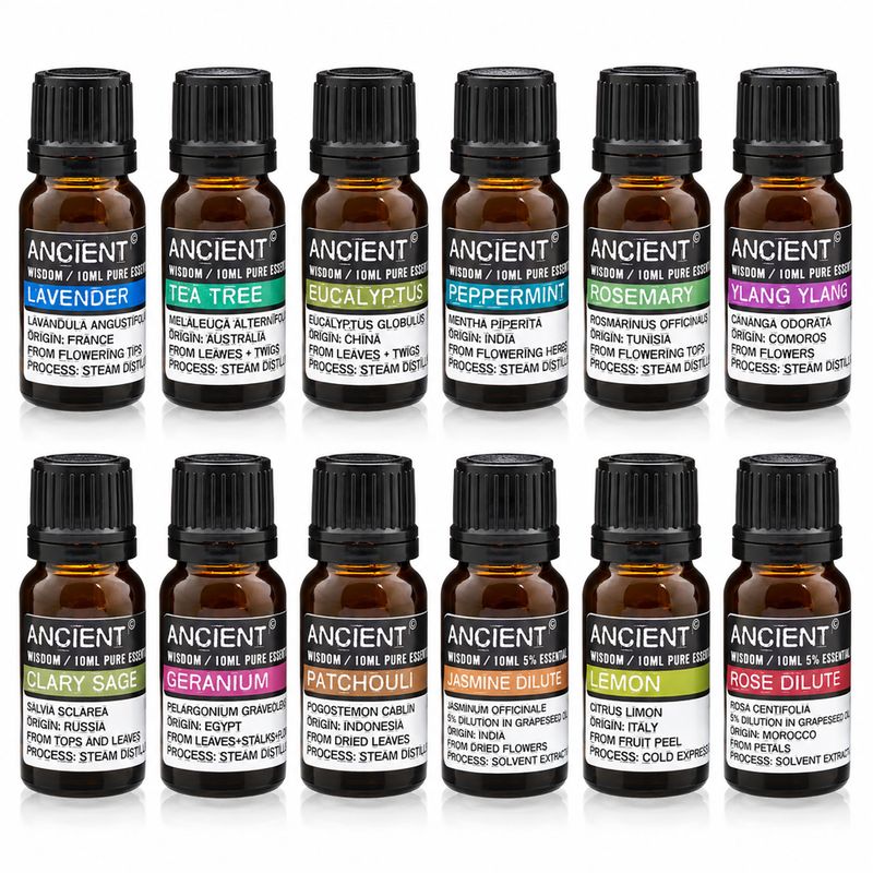 Top 12 Essential Oils
