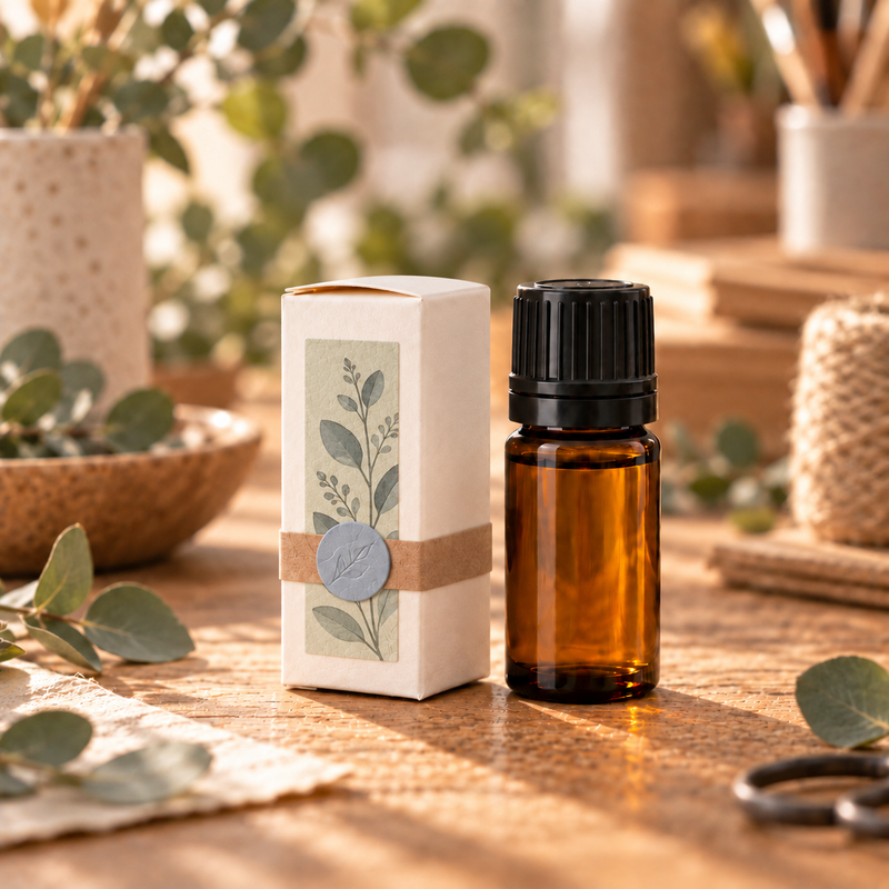 Box for 10ml Essential Oil Bottle - White