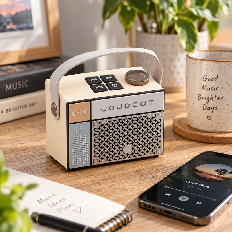 Retro Radio Speaker -Jojocut C10