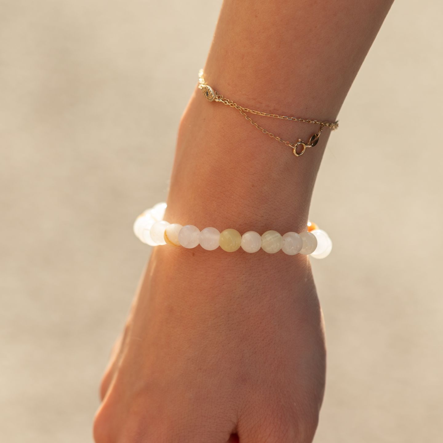 Petite Gemstone Power Bracelets – 6mm Beads
