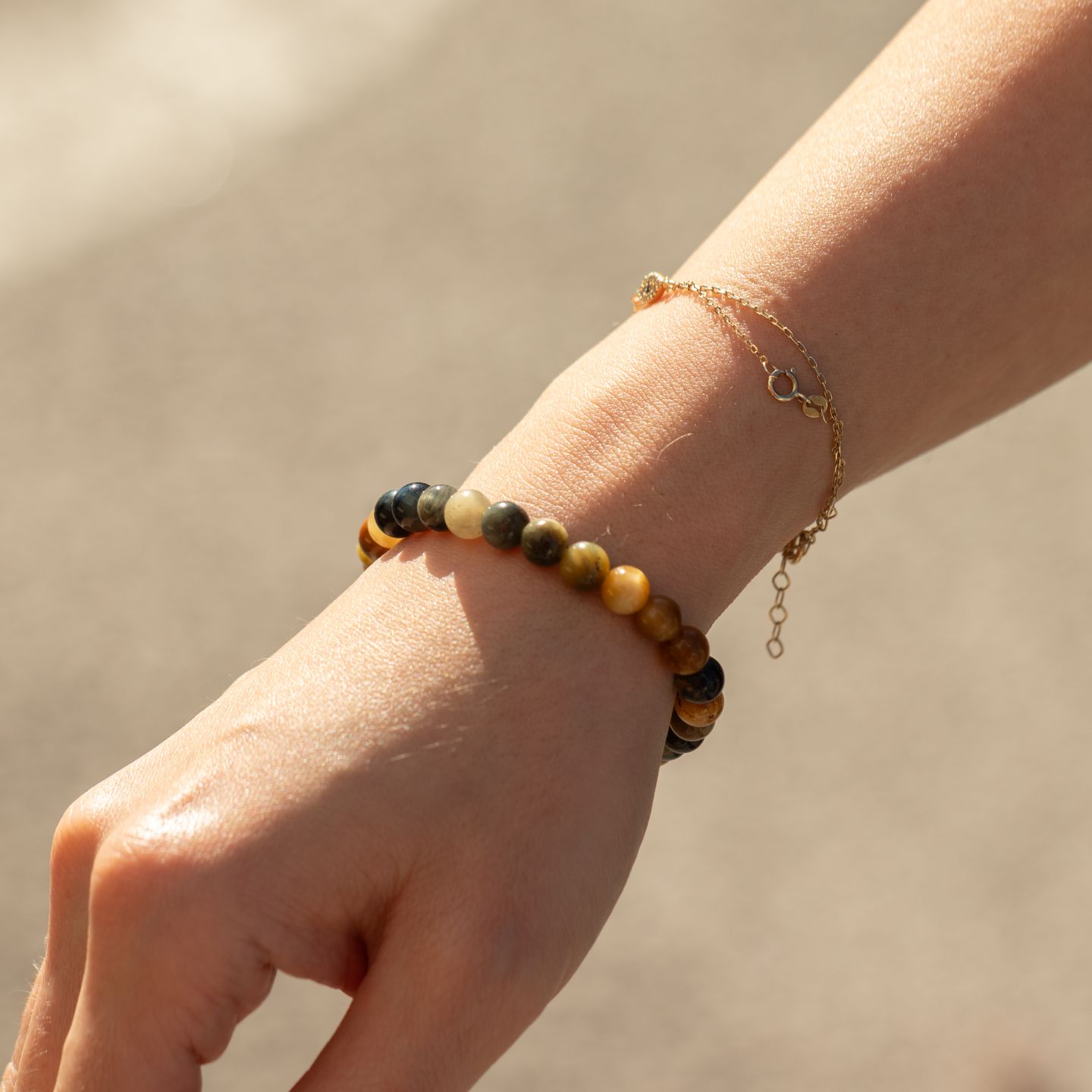 Petite Gemstone Power Bracelets – 6mm Beads
