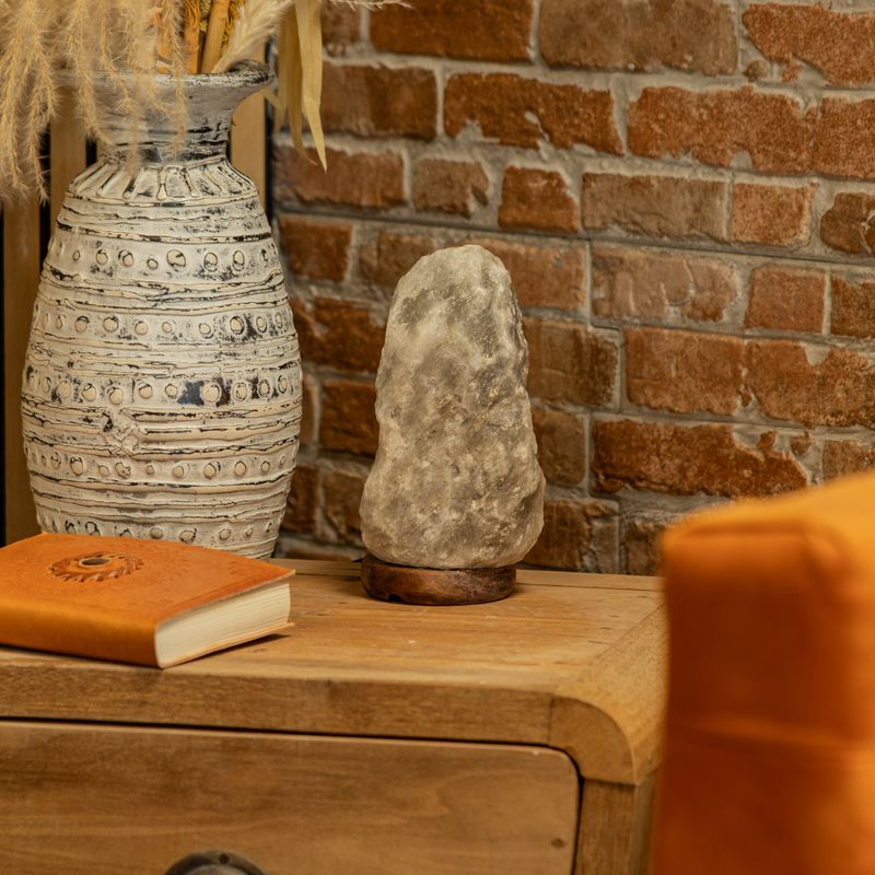 Grey Himalayan Salt Lamp 2-3kg