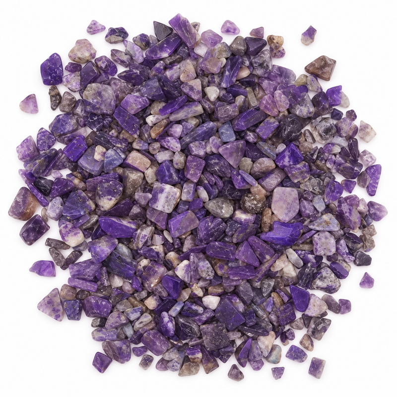 Amethyst Gemstone Chips Bulk - 1KG
