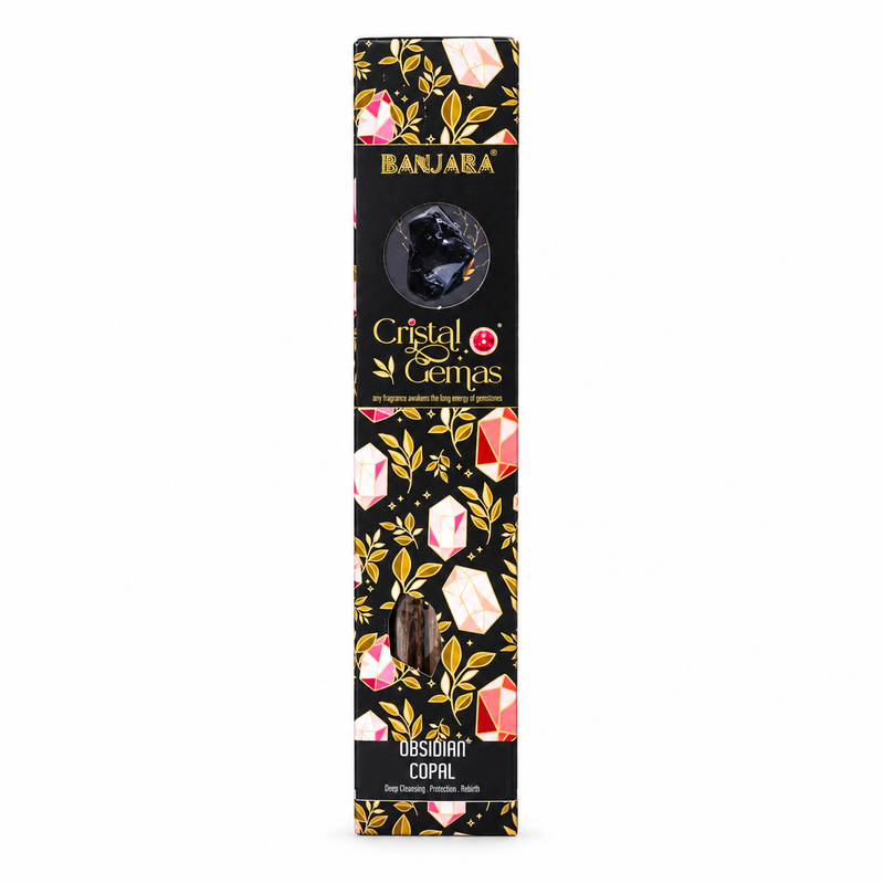 Banjara Cristal Gemas - Obsidian Copal