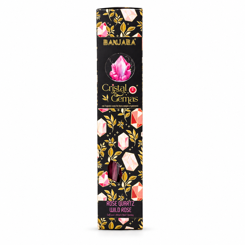 Banjara Cristal Gemas - Rose Quartz Wild Rose