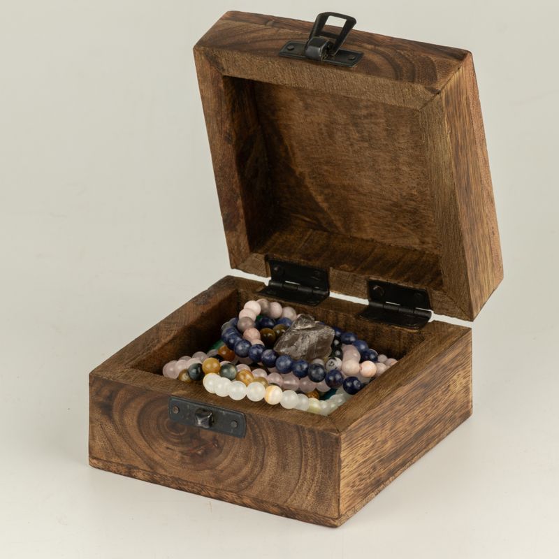Small Enamelled Box - Aquarius