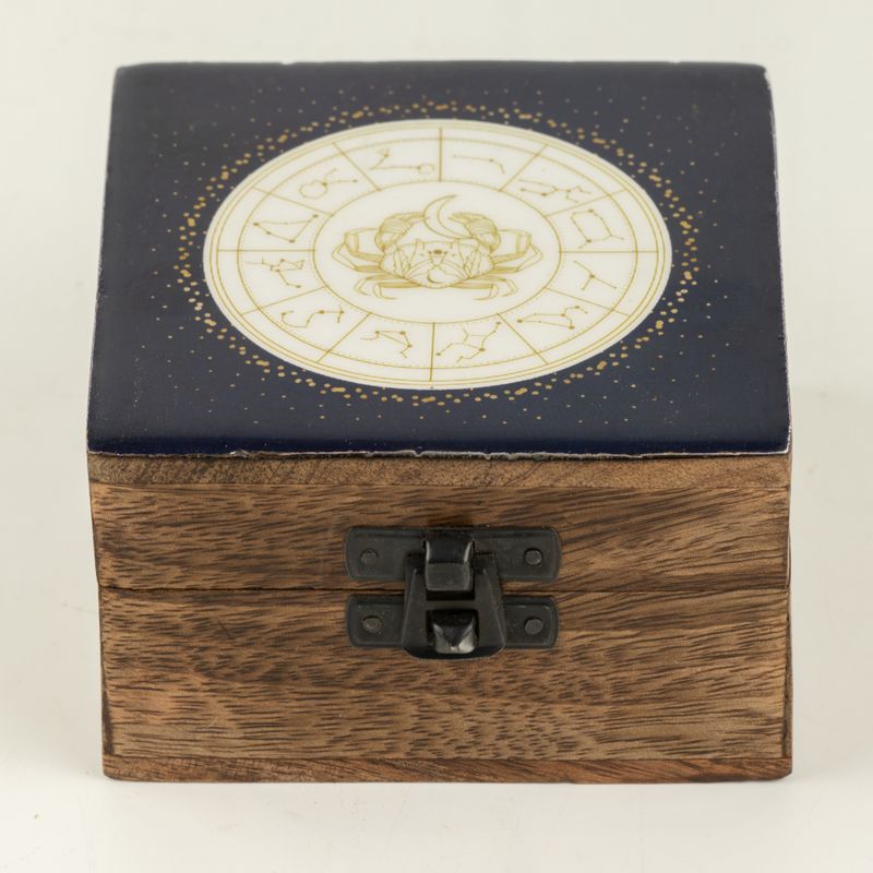 Small Enamelled Box - Cancer
