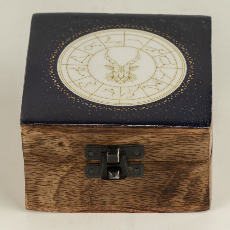 Small Enamelled Box  - Capricorn