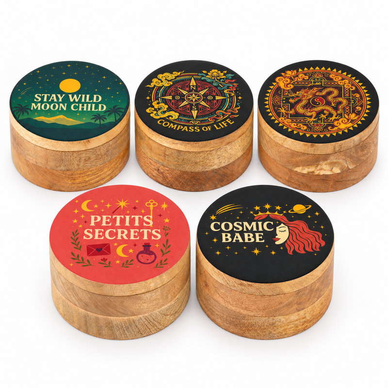 Round Enamelled Boxes Starter Pack